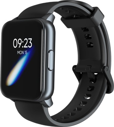 Dizo by realme Techlife Watch Smartwatch  (Carbon Grey Strap, Regular)
