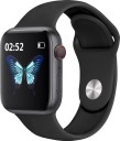 PTron Pulsefit P461 Smartwatch  (Black Strap, Free Size)