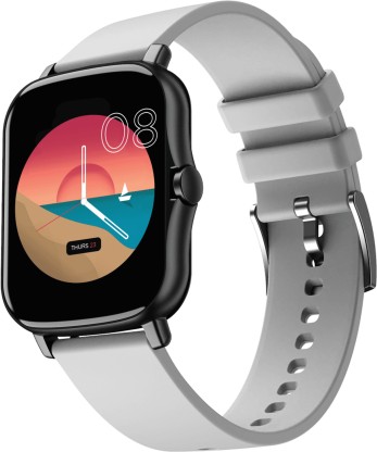 boAt Vertex 1.69" HealthEcosystem Smartwatch  (Grey Strap, L)