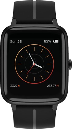 boAt Watch Xplorer O2 Smartwatch  (Black Strap, Free Size)