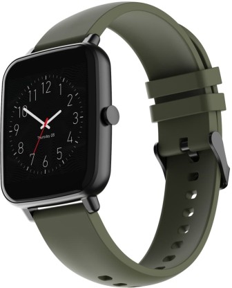 boAt Watch Mercury Smartwatch  (Green Strap, Free Size)