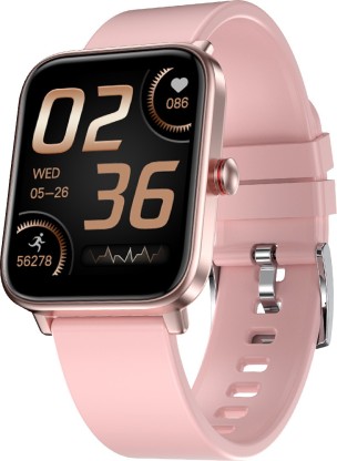 Fire-Boltt Ninja Pro Max Smartwatch  (Pink Strap, Free Size)