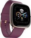 Noise ColorFit Qube SpO2 Smartwatch  (Deep Wine Strap, Regular)