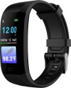 GOQii Vital 3.0 Body Temperature Fitness tracker Smartwatch  (Black Strap, Regular)