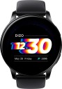 DIZO Watch R AMOLED with 45 mm Dial Size (by realme techLife)  (Glossy Black Strap, Free Size)