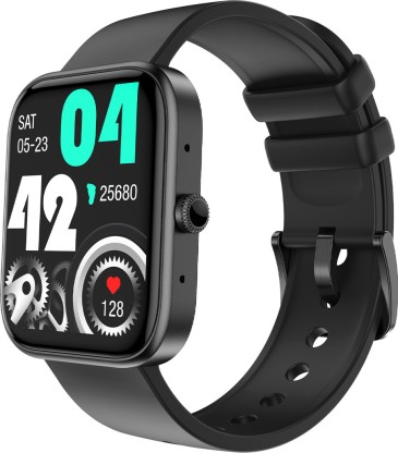 Fire-Boltt Ninja Call 2 (1.7 inch) Bluetooth Calling with 27 Sports Modes Smartwatch  (Black Strap, Free Size)