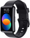 DIZO Watch S 1.57 Bright touch screen with rectangular display and 110+ sports modes  (Black Strap, Free Size)