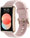 DIZO Watch S 1.57 Bright touch screen with rectangular display and 110+ sports modes  (Pink Strap, Free Size)