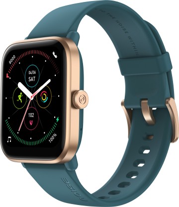 Noise ColorFit Pro4 BT Calling 1.72" TruView Display, Fully-functional digital crown Smartwatch  (Teal Strap, Regular)