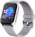 Ambrane Wise-Eon 1.69Lucid Display bluetooth calling function & 7 days battery life Smartwatch  (Grey Strap, Regular)
