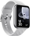 DIZO Watch D 1.8 inch Dynamic display with 550nits brightness (by realme techLife)  (White Strap, Free Size)