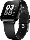 Boult Cosmic 1.69 inch Display, SpO2 ,Heart Monitor Smartwatch  (Black Strap, Free Size)