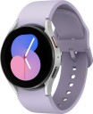 SAMSUNG Watch 5 40mmSuper AMOLED displayBluetooth calling & body composition tracking  (Purple Strap, Free Size)