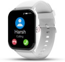 beatXP Marv Neo 1.85 HD Display with 550 Nits Brightness with Bluetooth Calling Smartwatch  (Silver Strap, Free Size)