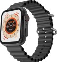 Fire-Boltt Supernova 1.78 AMOLED 368*448px High Resolution,BT Calling and 123 Sports Modes Smartwatch  (Black Strap, Free Size)