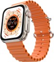 Fire-Boltt Supernova 1.78 AMOLED 368*448px High Resolution,BT Calling and 123 Sports Modes Smartwatch  (Orange Strap, Free Size)