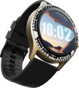 Boult Striker Bluetooth Calling, Health Tracking, Zinc Alloy Frame, 100+ Sports Modes Smartwatch  (Black Strap, Free Size)