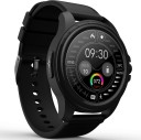 beatXP Exact, 1.32" Full HD Screen, Medical Grade ECG & Family Remote Health Monitoring Smartwatch  (Black Strap, Free Size)