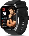 beatXP UNBOUND 1.8" AMOLED 368*448 , Thin Bezel, Functional Crown|One-Tap BT Calling Smartwatch  (Black Strap, Free Size)