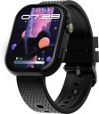 Boult CrownX 2.0" HD Screen, BT Calling, Working Crown, 1000Nits, Metallic Frame, SpO2 Smartwatch  (Pure Black Strap, Free Size)