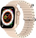 Fire-Boltt Warrior 1.96'' Largest Display, BT Calling Smartwatch with 120+ sports modes Smartwatch  (Rose Gold Strap, Free Size)