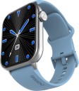 Noise Mighty BT Calling with 1.96" display, Metal Build & Functional Crown Smartwatch  (Blue Strap, Regular)