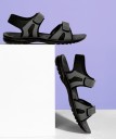 Men Grey Casual Sandal