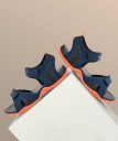 Men 2GC-12 Navy, Orange Sandal