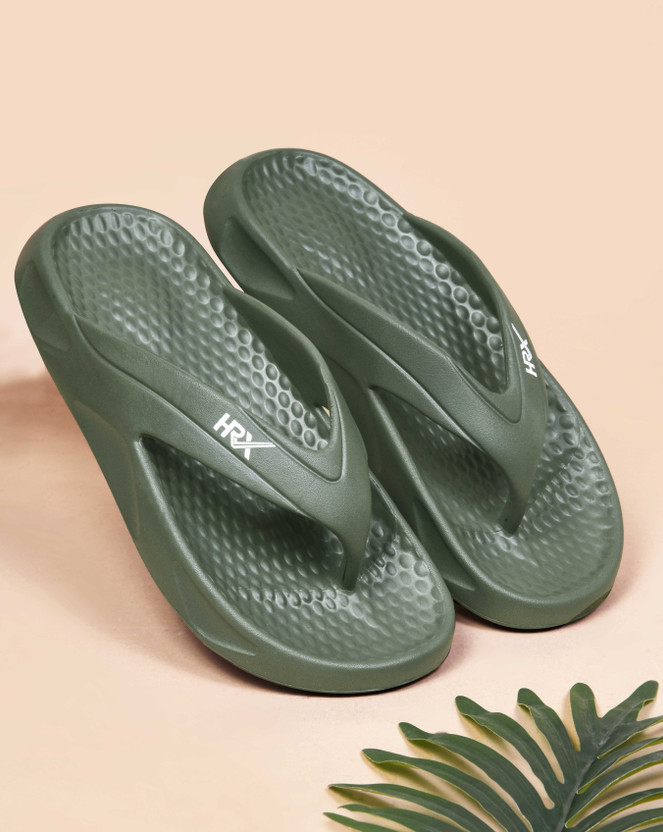 HRX by Hrithik Roshan - Men Clogs Sandal  (Olive , 6)
