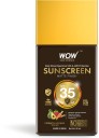 WOW SKIN SCIENCE Sunscreen Matte Finish - SPF 35 PA++ - Daily Broad Spectrum - UVA &UVB Protection - Quick Absorb - for All Skin Types - No Parabens, Silicones, Mineral Oil, Oxide, Color & Benzophenone, 50 ml - SPF 35 PA++ PA++  (50 ml)