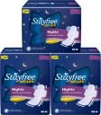 STAYFREE Secure Nights sanitary pads for women, cottony cover with 100% leakage protection, 2x coverage for worry free sleep, 100 pads Sanitary Pad  (Pack of 100)