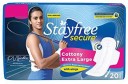 STAYFREE Secure XL Cottony Cover Sanitary Pad 20 Pads Sanitary Pad  (Pack of 20)