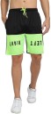 Printed Men Black, Green Regular Shorts