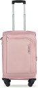 Small Cabin Suitcase (55 cm) - Dallas Expander soft-sided Polyester Cabin Luggage Pink 20 inch |55cm Trolley bag - Pink