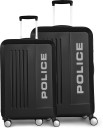 Hard Body Set of 2 Luggage - SO6 - Black