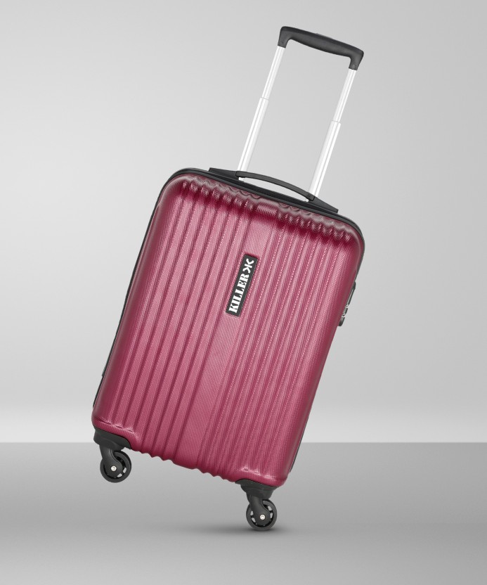 Small Cabin Suitcase (53 cm) 4 Wheels - STRING - Red