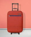 Small Cabin Suitcase (55 cm) - FRILL - Red