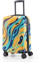 Small Cabin Suitcase (55 cm) - Manali Hard-sided Polycarbonate Cabin Orange Multicolor 55cm Trolley bag - Orange