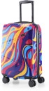 Small Cabin Suitcase (55 cm) - Manali Hard-sided Polycarbonate Cabin Pink Multicolor 55cm Trolley bag - Pink