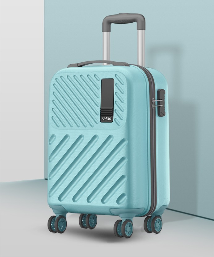 Small Cabin Suitcase (56 cm) 8 Wheels - ZODIAC 56 - Teal