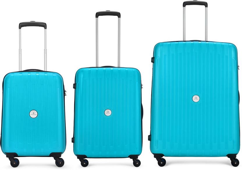 Hard Body Set of 3 Luggage 4 Wheels - ARMSTRONG SET 53+65+78 360 TBL - Teal