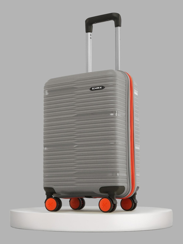 Small Cabin Suitcase (56 cm) 8 Wheels - Zanzibar - Grey