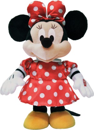 DISNEY Dancing Minnie Plush Toy 12 inch  - 21 inch  (Multicolor)