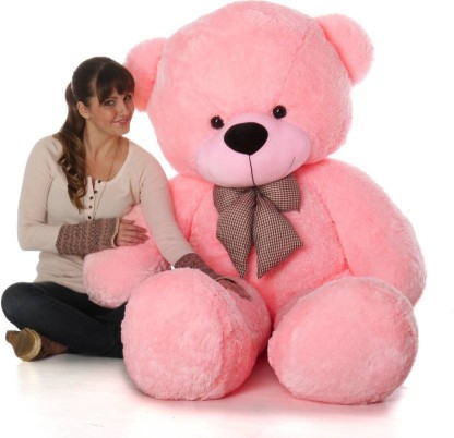 Tedstree 3 feet pink teddy bear most beautiful teddy and cute and soft love teddy  - 95.55 cm  (Pink)