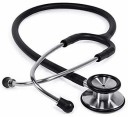 saniquick Dual Head Stethoscope for Medical Students and Doctors Acoustic Stethoscope  (Black)