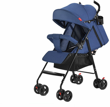 Little Tribe Pro Stroller Stroller  (3, Navy Blue)