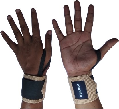wrypro Wrist Binder with Thumb Wrist Support Wrist Support  (Black)