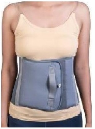 bedrock Abdominal Support Belt Binder after C-Section Delivery for Women Abdominal Belt  (Grey)