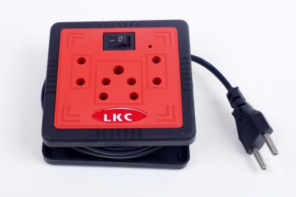 SINAL LKC Heavy Duty 3  Socket Extension Boards  (Red, Black)