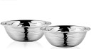 Classic Essentials Wave Serving Bowl Set of 2, 2200ml Bowl Serving Set  (Pack of 2)
